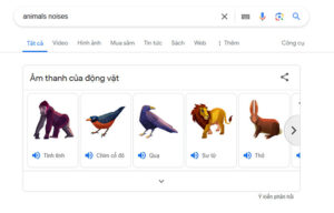 Google cập nhật tính năng nghe tiếng kêu động vật